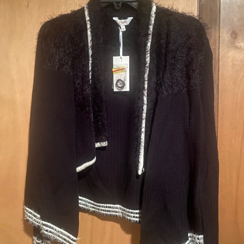 Black and White Women's Sweater